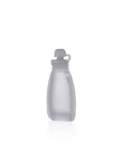 Zopa Szilikon újratölthető bébiétel tasak - Transparent Grey