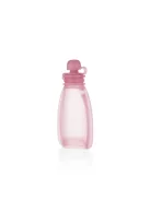 Zopa Szilikon újratölthető bébiétel tasak - Transparent Pink