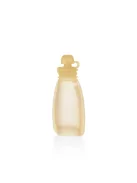 Zopa Szilikon újratölthető bébiétel tasak - Transparent Yellow