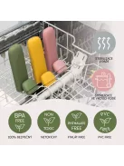 Zopa Szilikon evőeszköz tok - Forest Green