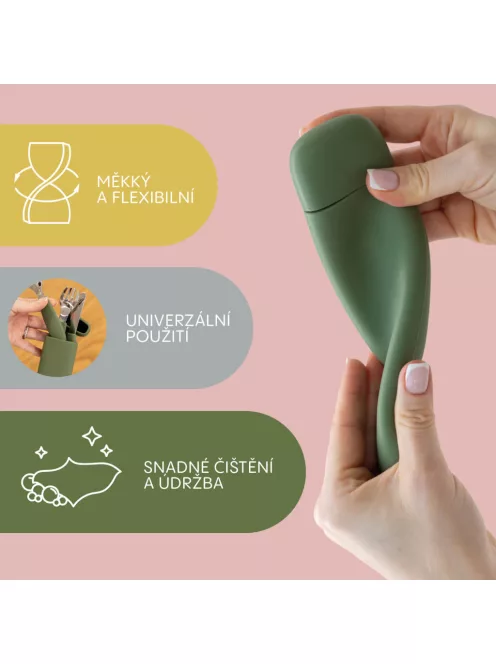 Zopa Szilikon evőeszköz tok - Mustard Yellow