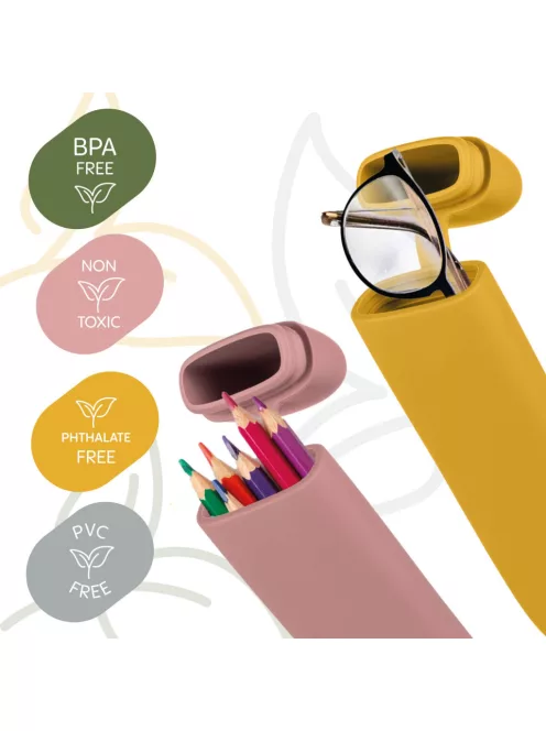 Zopa Szilikon evőeszköz tok - Mustard Yellow