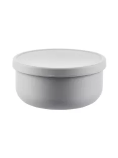 Zopa Szilikon tál fedővel - Dove Grey