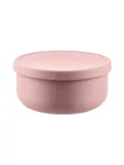 Zopa Szilikon tál fedővel - Old Pink