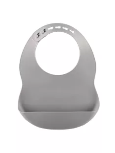 Zopa Szilikon előke - Dove Grey