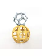 Zopa Szilikon rágóka Atom - Mustard Yellow