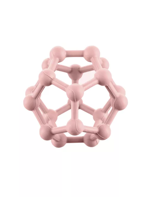 Zopa Szilikon rágóka Atom - Old Pink