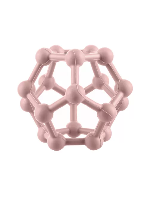 Zopa Szilikon rágóka Atom - Old Pink