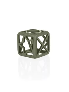 Zopa Szilikon rágóka Négyzet - Forest Green