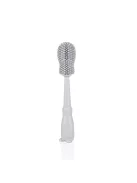 Zopa Szilikon palacktisztító kefe 3az1-ben - Light Grey