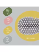 Zopa Szilikon palacktisztító kefe 3az1-ben - Light Grey