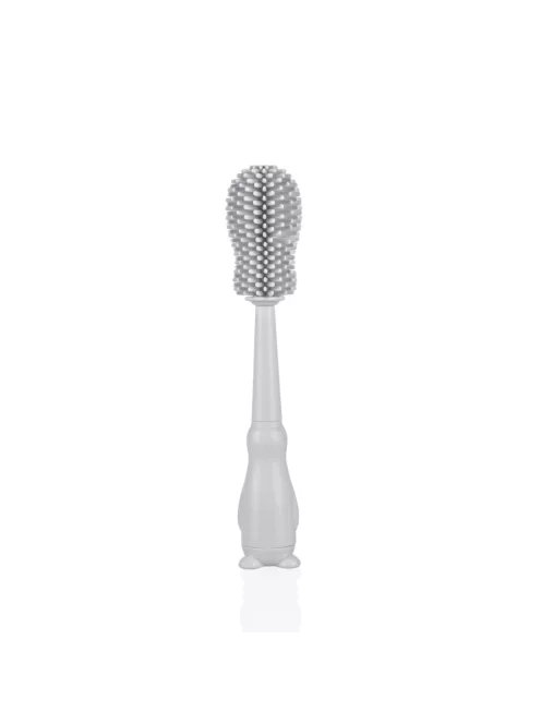 Zopa Szilikon palacktisztító kefe 3az1-ben - Light Grey