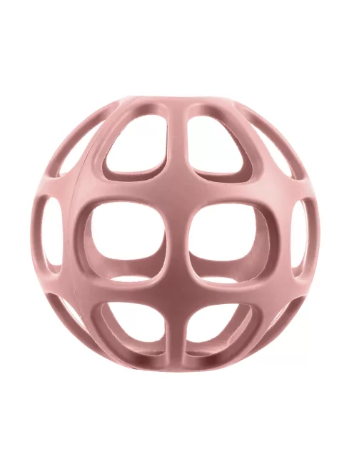 Zopa Szilikon rágóka Gömb - Old Pink