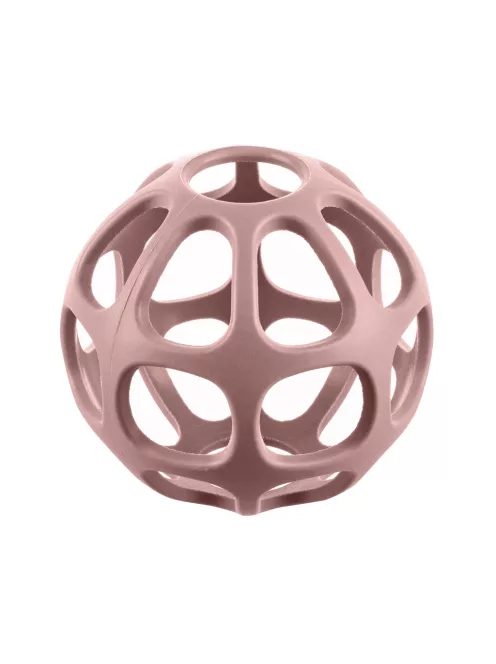 Zopa Szilikon rágóka Gömb - Old Pink