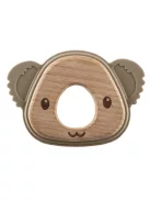 Zopa Szilikon-fa rágóka Koala - Sand Beige