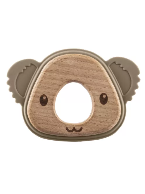 Zopa Szilikon-fa rágóka Koala - Sand Beige