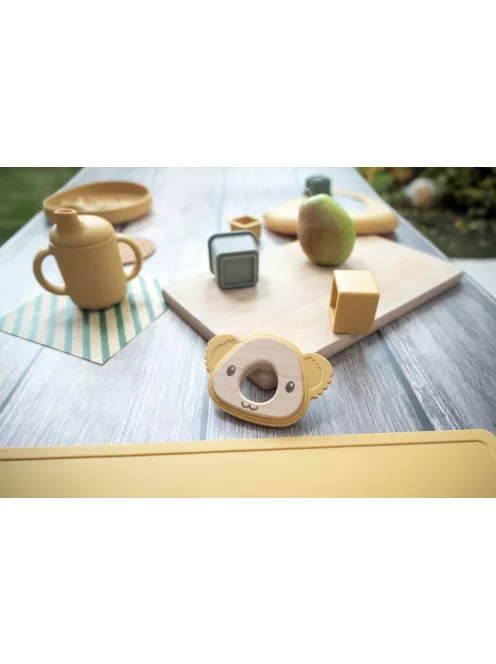 Zopa Szilikon-fa rágóka Koala - Sand Beige