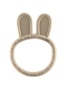Zopa Szilikon rágóka Nyuszi - Sand Beige