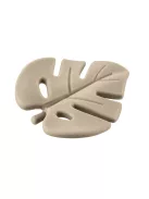 Zopa Szilikon rágóka Levél - Sand Beige