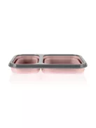 Zopa Szilikon uzsonnásdoboz kanállal (nagy) - Old Pink