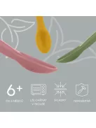 Zopa Szilikon kanál - Mustard Yellow