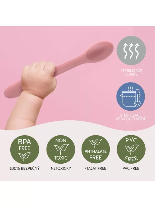 Zopa Szilikon kanál - Old Pink