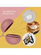 Zopa Zárható szilikon cumitartó tok - Dove Grey