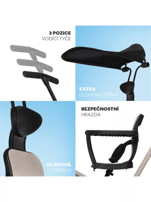Zopa Razor Pro 6in1 Tricikli - Ivory Beige