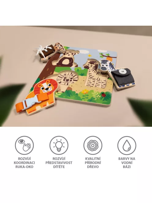 Zopa Fa Montessori puzzle Wood