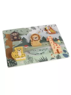 Zopa Fa puzzle - dzsungel Wood