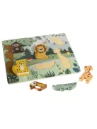 Zopa Fa puzzle - dzsungel Wood