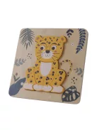 Zopa Fa kis puzzle - Leopard