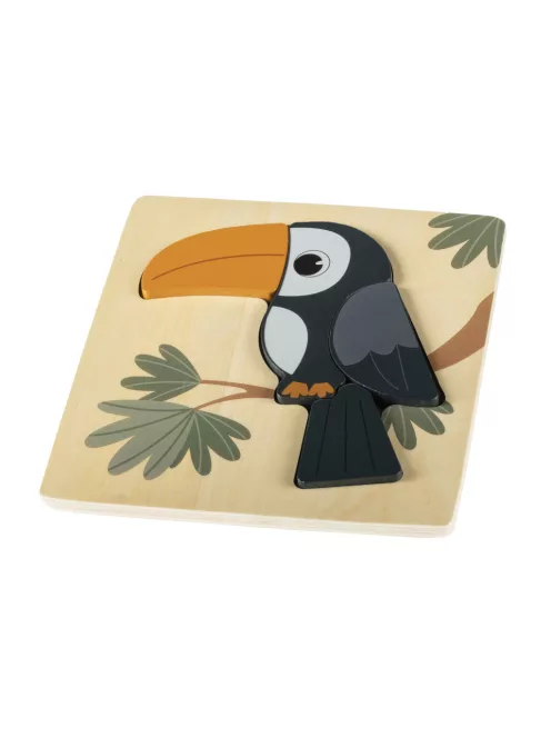 Zopa Fa kis puzzle - Toucan