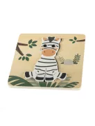 Zopa Fa kis puzzle - zebra Zebra