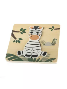 Zopa Fa kis puzzle - zebra Zebra