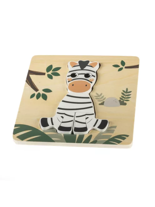 Zopa Fa kis puzzle - zebra Zebra