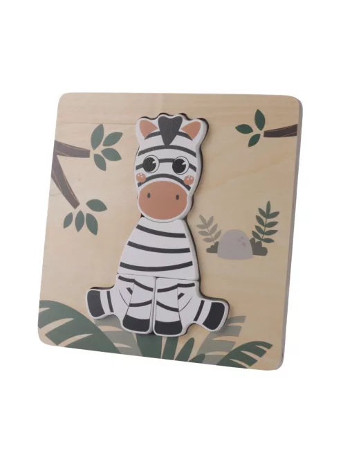 Zopa Fa kis puzzle - zebra Zebra