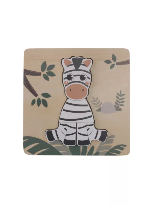 Zopa Fa kis puzzle - zebra Zebra