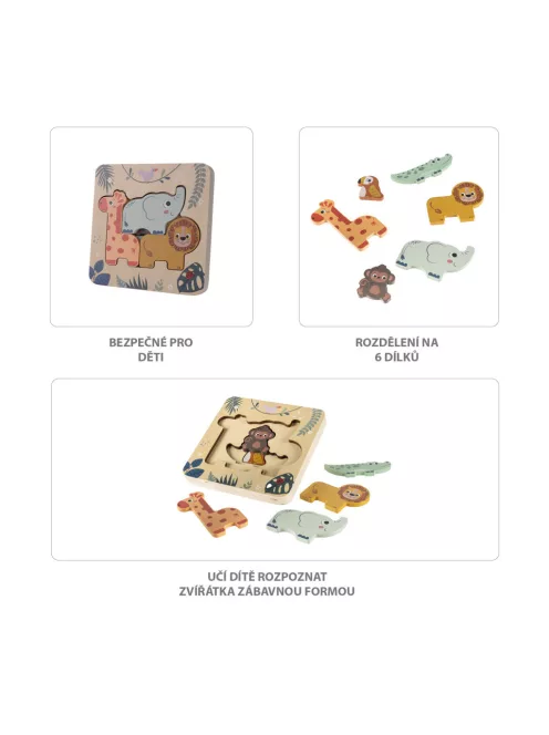 Zopa Fa puzzle Wood