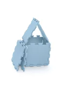 Zopa 9 db-os Puzzle habszőnyeg 30x30 cm - Floral Blue