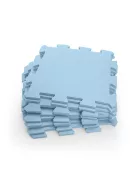 Zopa 9 db-os Puzzle habszőnyeg 30x30 cm - Floral Blue