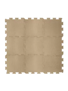 Zopa 9 db-os Puzzle habszőnyeg 30x30 cm - Hazel Brown