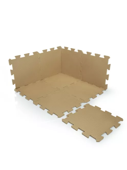 Zopa 9 db-os Puzzle habszőnyeg 30x30 cm - Hazel Brown