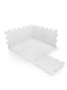 Zopa 9 db-os Puzzle habszőnyeg 30x30 cm - Ivory Beige