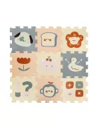 Zopa 9 db-os Puzzle habszőnyeg 30x30 cm - Logic
