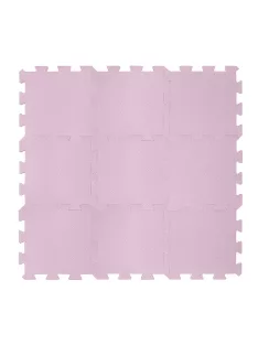 Zopa 9 db-os Puzzle habszőnyeg 30x30 cm - Sugar Pink