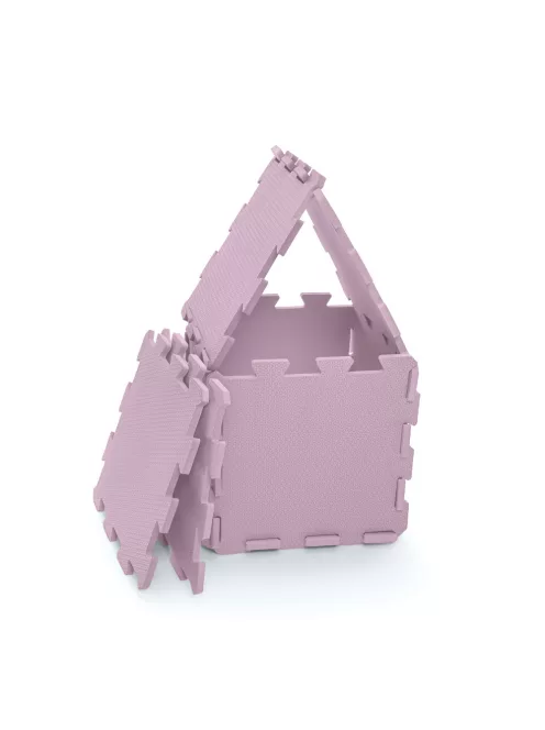 Zopa 9 db-os Puzzle habszőnyeg 30x30 cm - Sugar Pink
