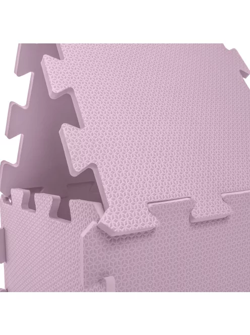 Zopa 9 db-os Puzzle habszőnyeg 30x30 cm - Sugar Pink