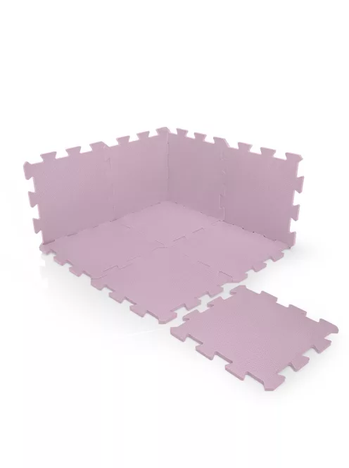 Zopa 9 db-os Puzzle habszőnyeg 30x30 cm - Sugar Pink