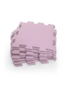 Zopa 9 db-os Puzzle habszőnyeg 30x30 cm - Sugar Pink